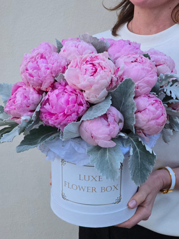 peony flower box