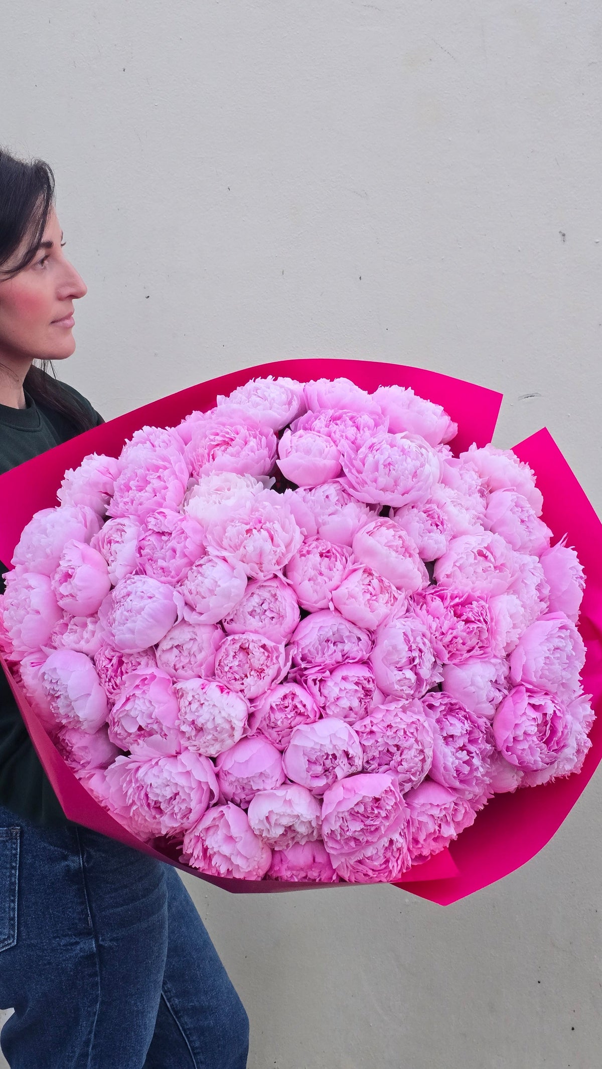Pink peony 